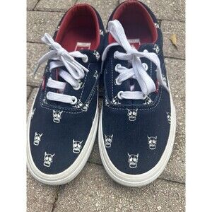 LIMITED Vans Era Pro KADER SYLLA SIZE M6/W7.5 NAVY SUEDE SKULL PUNK ROCK